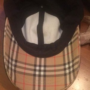Authentic Burberry baseball hat. Like new!